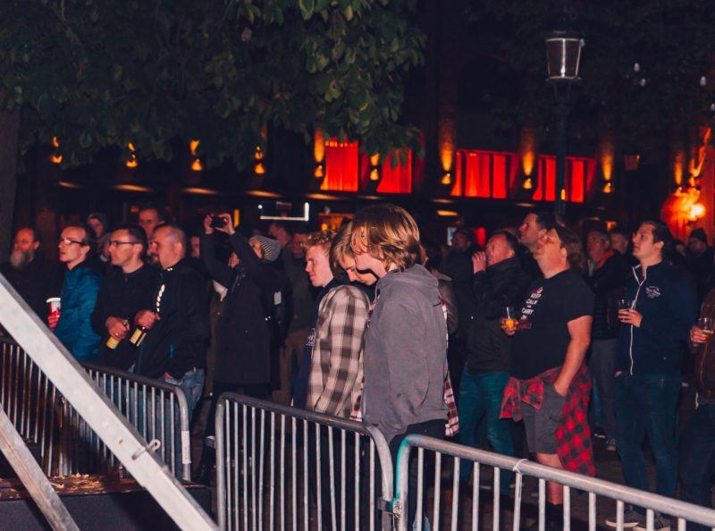 Een groot publiek aanwezig op Wacko 2019