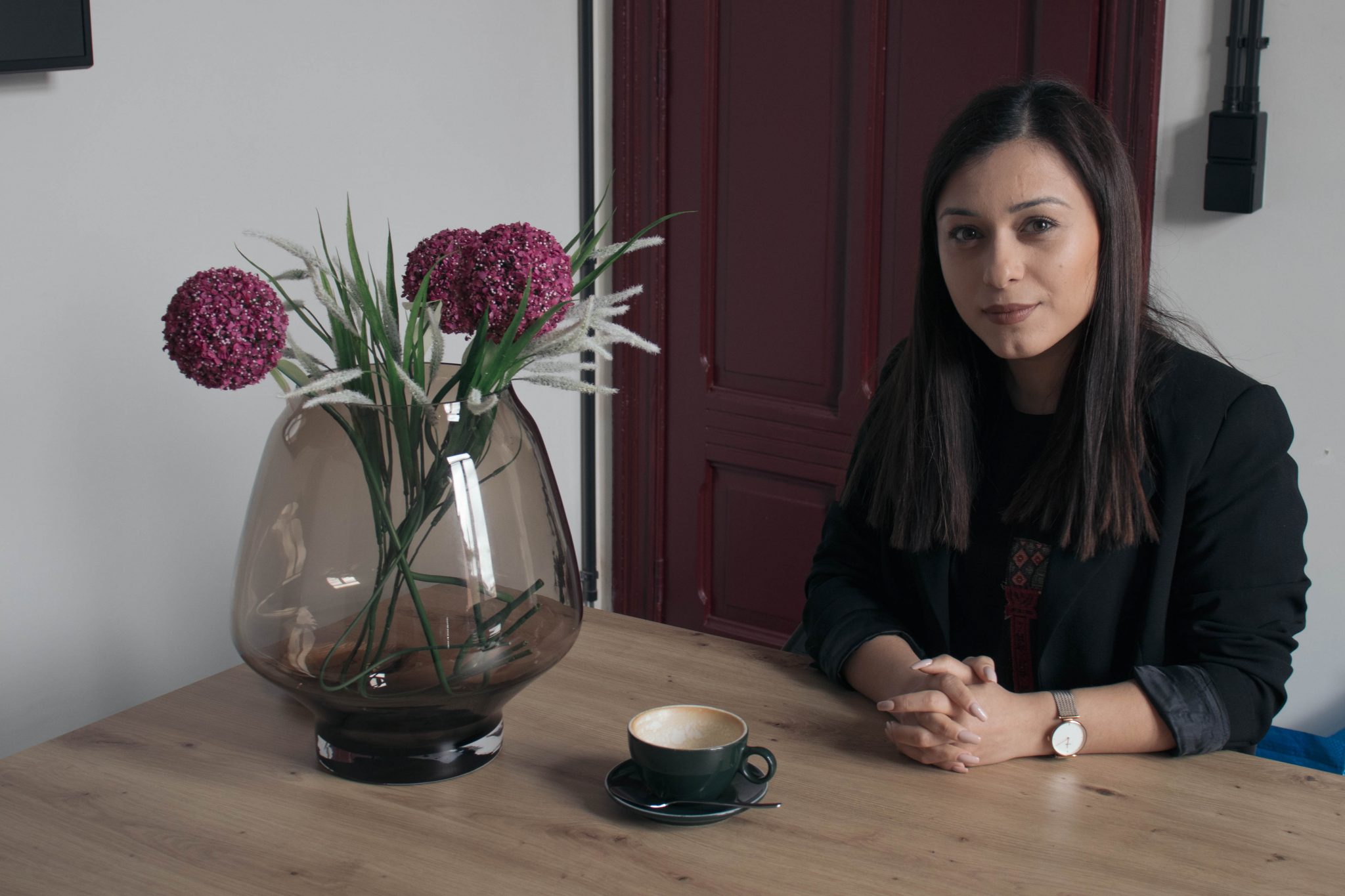 Mariam Harutyunyan: "Ik probeer van elke persoon die ik ontmoet iets te leren" (Foto: Hanne Bral)