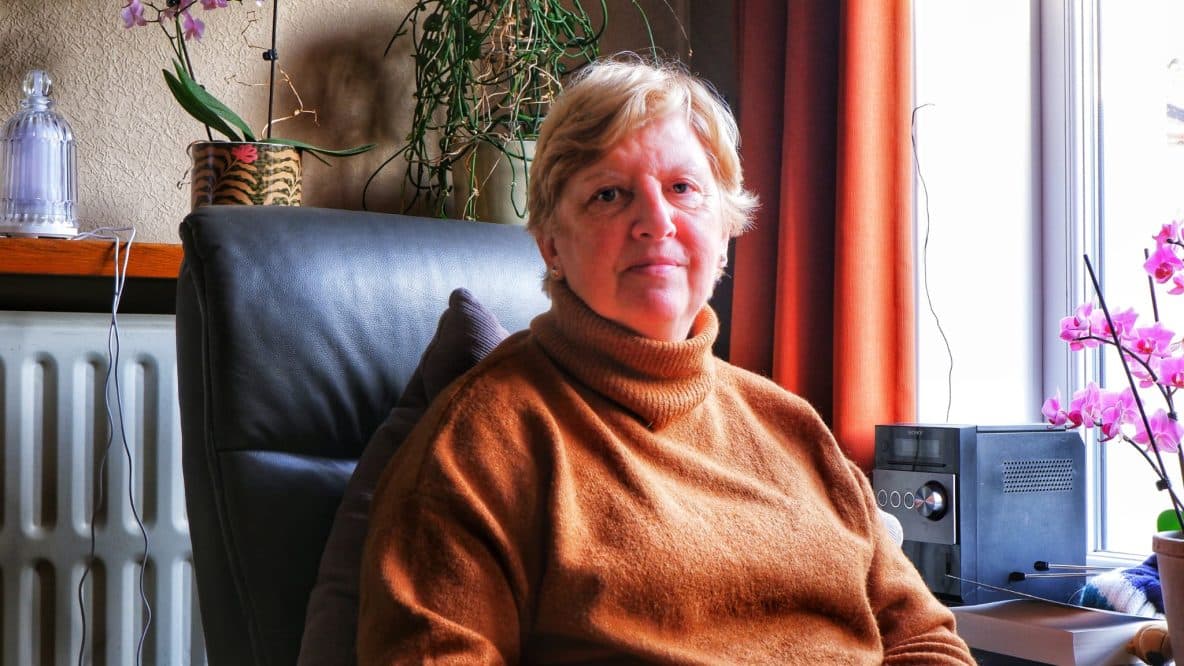 Adoptieouder Veerle Herreman (Foto: Yentl De Pauw)