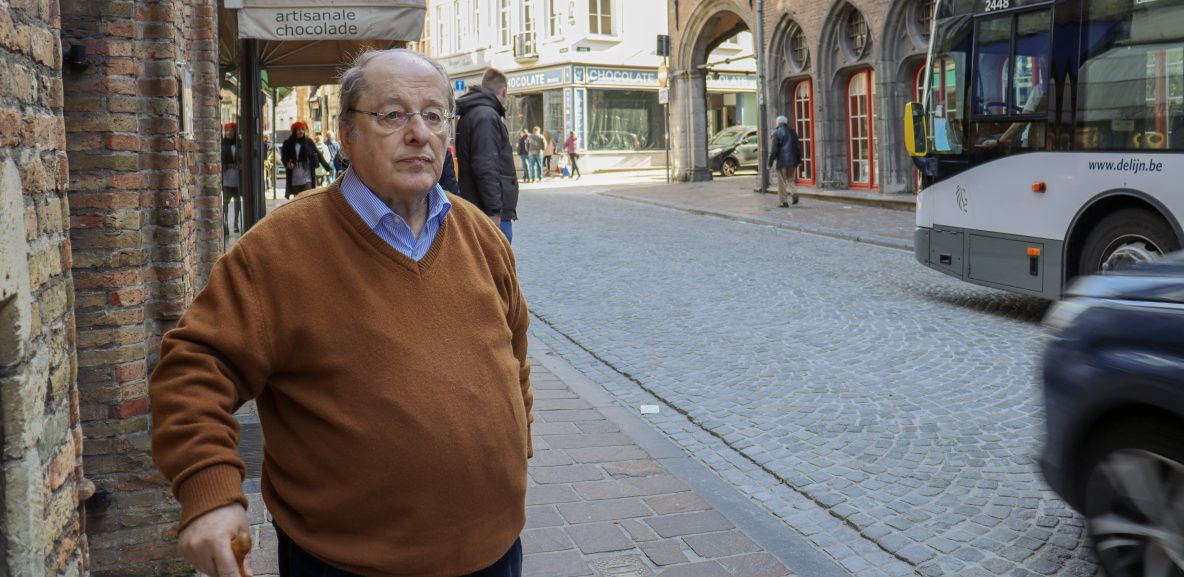 Andries Van den Abeele in de Wollestraat
