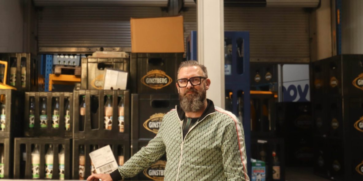 Melkboer Gino Van Riebeke (Foto: Sean Leysen)