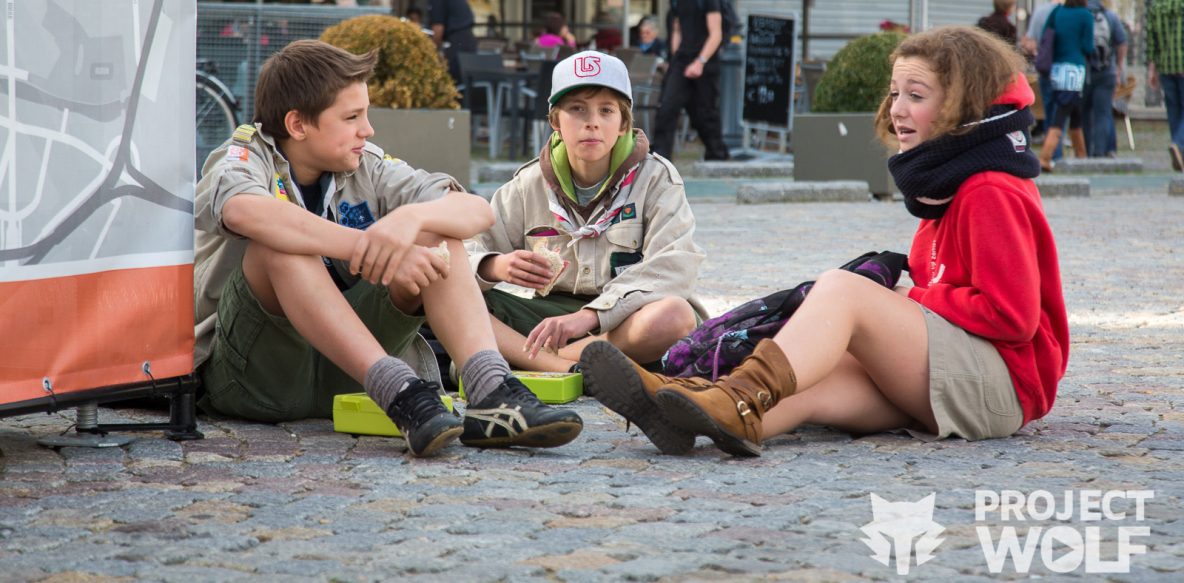 Kinderen op Dag van de Jeugdbeweging